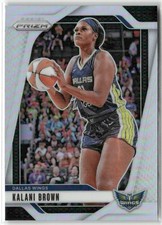 Kalani Brown 2024-25 Panini Prizm WNBA Silver Dallas Wings #29