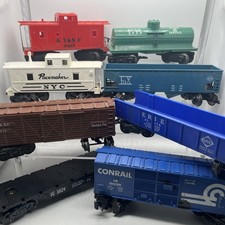 Vintage O Scale Train Cars Lionel Marx Lot Of 8
