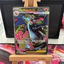 NM! Mega Charizard x EX 109/094 Phantasmal Flames Pokemon Full Art Card Me02
