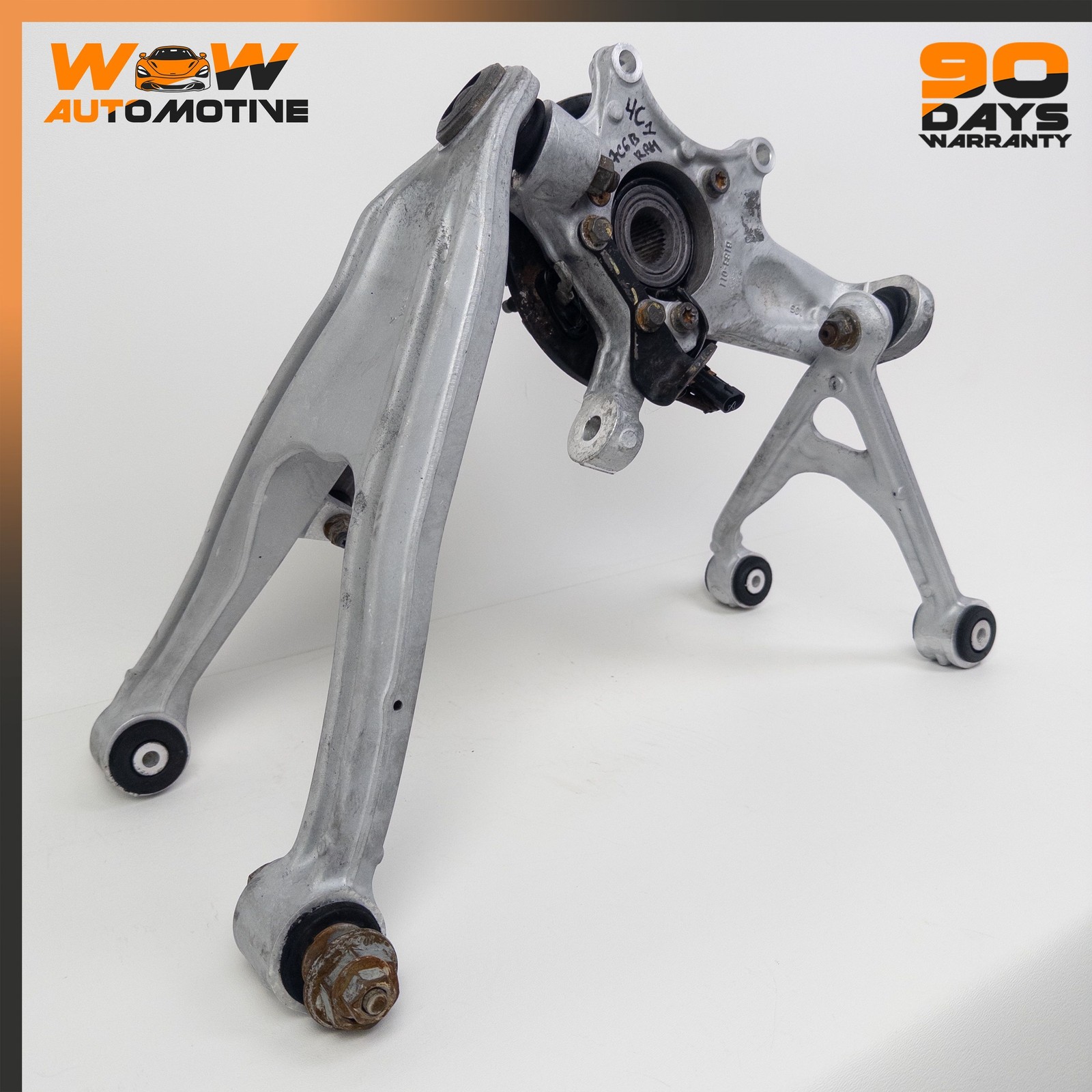04-13 CHEVROLET CORVETTE C6 XLR REAR RIGHT STEERING KNUCKLE CONTROL ARM SET OEM