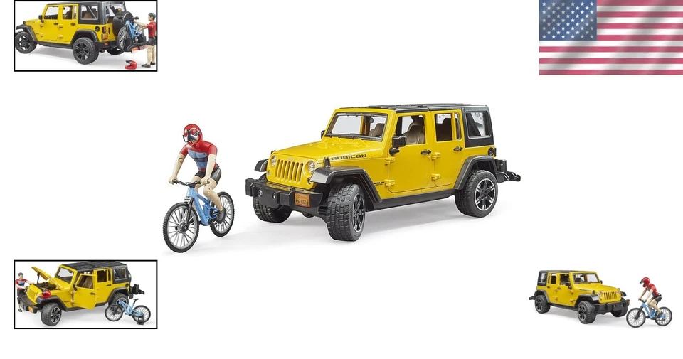 Adventure Set: Jeep Rubicon & Mountain Bike - Image 2 of 4