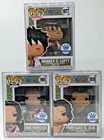 Funko Pop! One Piece Funko Shop EX Luffy #1877 Ace #1818 Boa #1905 Set of 3