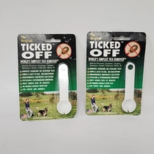 The Original TICKED OFF Tick Remover - 2 Packs Animal & Humans Easy Removal