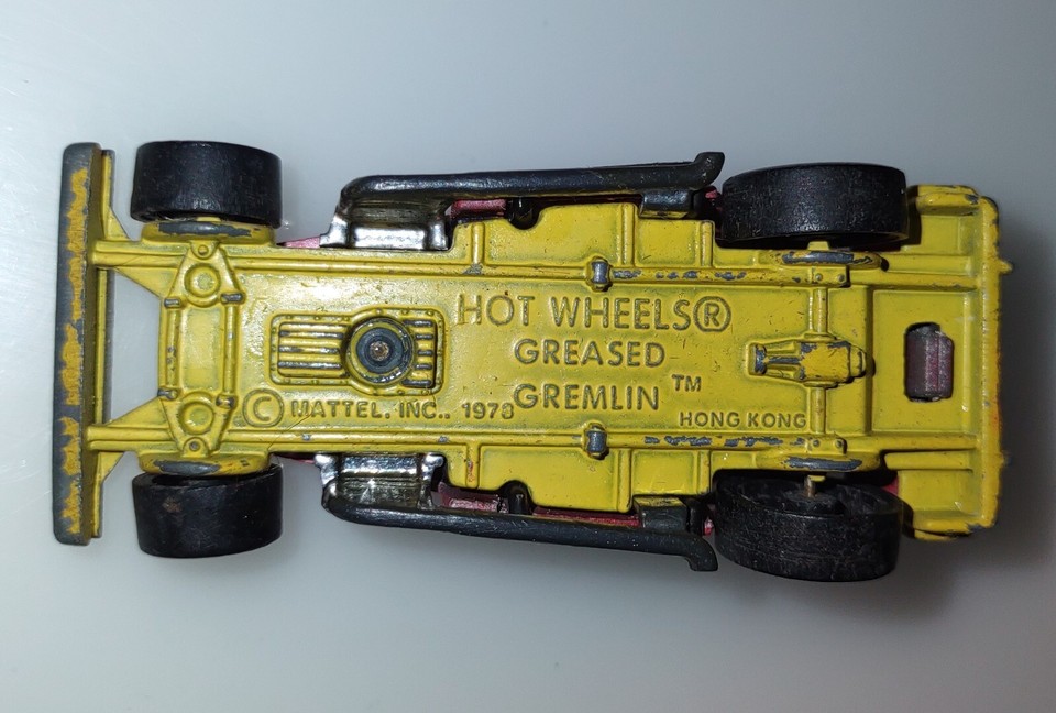 Vintage Hot Wheels GREASED GREMLIN Hong Kong eBay
