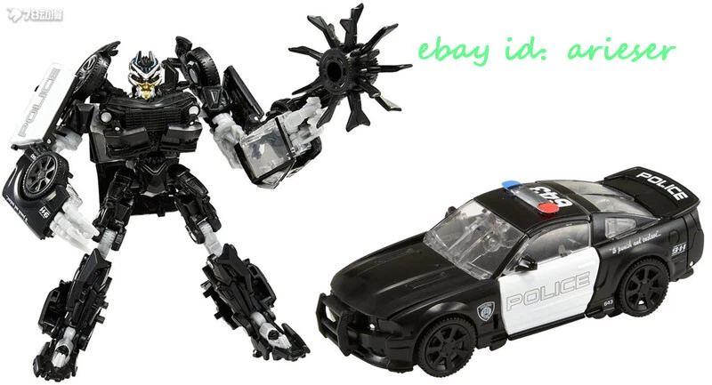 Takara Tomy Ss-28 Barricade Transform Deluxe Class Action Figure In Stock New - Image 2 of 4