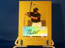 RAUL TABLADO 2005 DONRUSS CLASSICS ROOKIE AUTOGRAPH RC BLUE JAYS 173/1200 #206