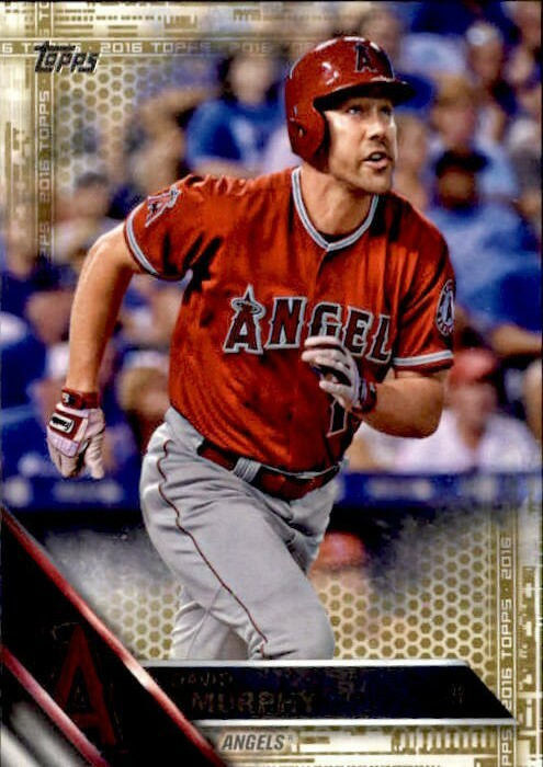 David Murphy 2016 Topps Series 1 Gold Parallel Card #227 1201/2016