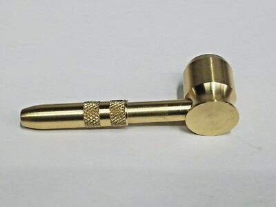 Pipa Alta Qualità JEN Pipa Da Tabacco In Ottone Massiccio - Alta - Foto 2