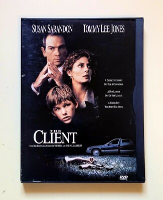 The Client DVD Susan Sarandon Tommy Lee Jones Full Screen Widescreen Free Shipp.