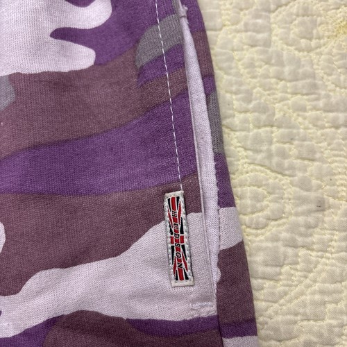 NWT Hudson Kids Girls Lavender Camouflage Joggers Sz L (12-14) - Picture 2 of 10