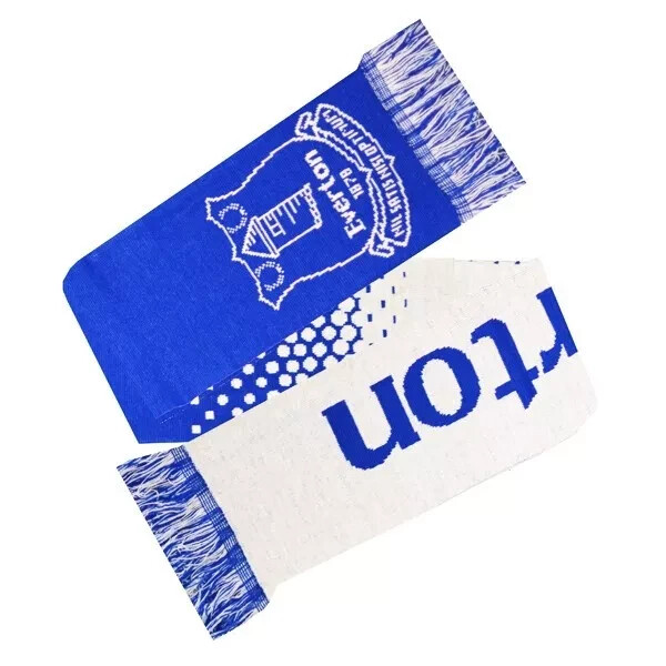 Everton FC Scarf Knitted Football Fan Gift Winter Football New Official Licensed