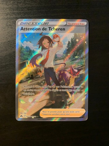 Carte Pokémon : Attention de Tcheren GG58/GG70 Zenith Suprême Française NEUF