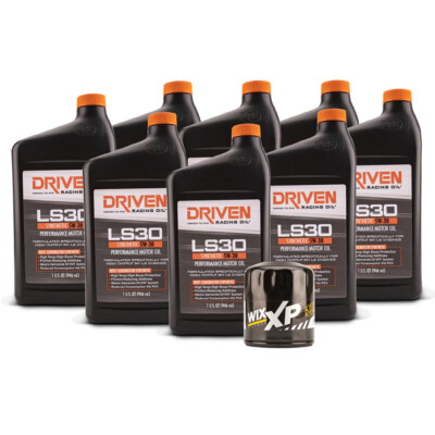 LS30 Ölwechsel-Kit 07- LS Engines 8 Qt DRIVEN RACING OIL 20834K