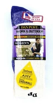 Dan Post 2-Pack Women's Work & Outdoor Mid Calf Boot Socks Size 7-10 Brand New