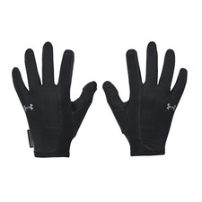 UNDER ARMOUR UA Storm Run Liner Touch Screen Compatible Black Gloves - Large