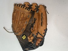 Wilson A1821 Pro 6 Aztec Leather 11" RHT Flexback Baseball Softball Glove