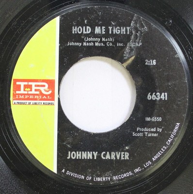 Country Nm! 45 Johnny Carver - Hold Me Tight / My Heart'S Been Marching On Imper