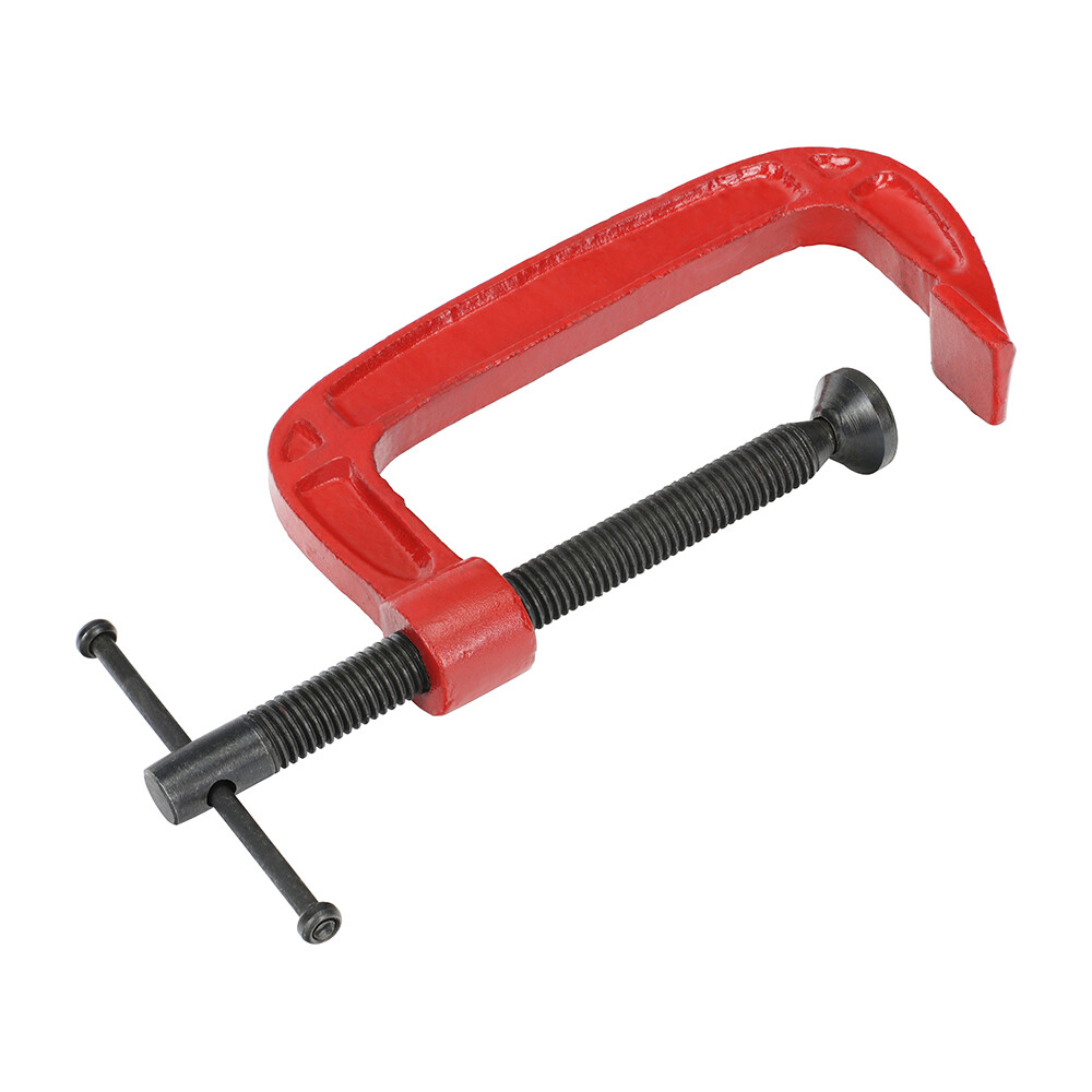 Timco G Clamp Extra Heavy Duty Cast Iron Steel Spindles 400kg Clamping Force 4""