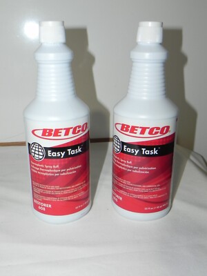 2 BETCO Green Earth 60812 Easy Task Spray Buff 32 oz    New Bottles