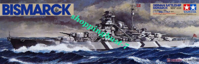 TAMIYA 78013 1/350 German Battleship Bismarck Model Kit NEW
