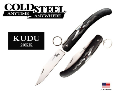 Cold Steel 4.25'' Folding Knife KUDU 5Cr15MoV Classic Ring Lock 20KK