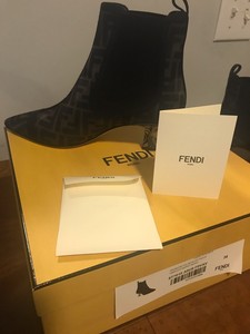 fendi mesh boots