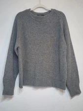 C.C. Filson Mens Lambswool Sweater Size Large Charcoal Gray