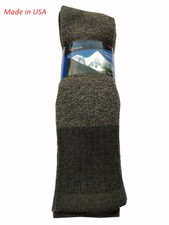DanPro Men's OUTDOOR WOOL SOCKS " Over The Calf  Heavy Duty " Made in USA