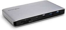 Dual 4K Thunderbolt 3 USB-C Docking Station with 60W Power Delivery