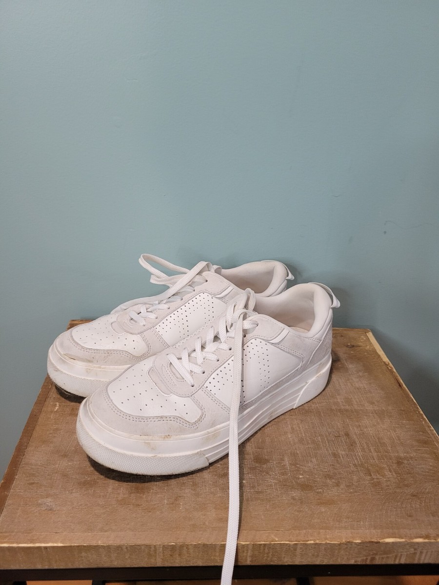 Le TIGRE Minimalist Streetwear Leather Midtown Platform Women's Sneakers