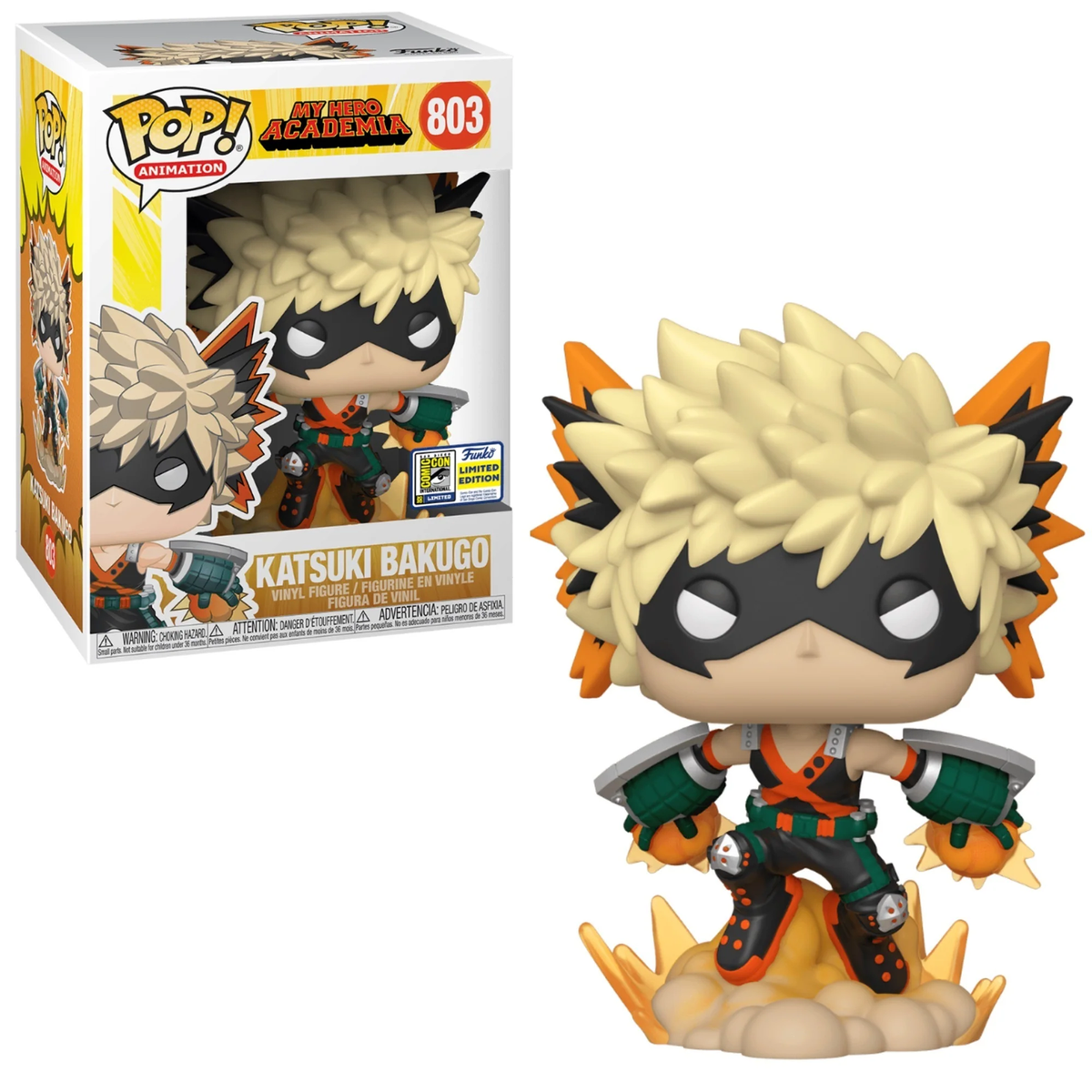 Funko POP! Animation: My Hero Academia - Katsuki Bakugo (2020 SDCC Funko POP! Animation: My Hero Academia - Katsuki Bakugo (2020 SDCC