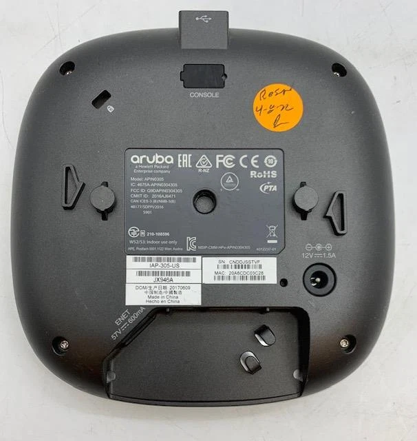 Aruba APIN0305 Access Point IAP-305-RW JX946A No Adapter | eBay