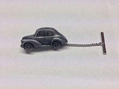 Morris Minor Series 2 (Split Screen ''Facelift'') ref164 Tack Tie Pin With Chain