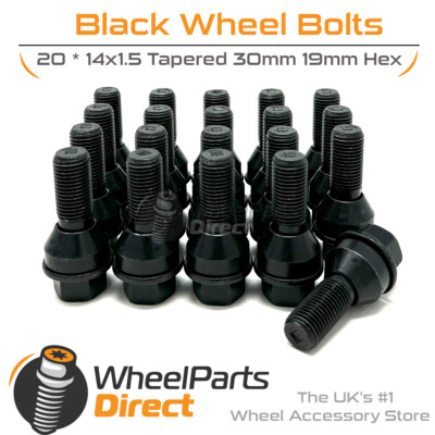 WheelPartsDirect Radmuttern 20x Alu Radmuttern 14x1 Produktbild-Vorschau 2