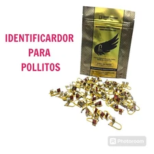 Candados Marcadores para Pollitos - Numbered Markers for Chick wings - 100 Uni