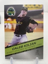 Caleb Kilian Card 2021 Eugene Emeralds Rc Minor League Rookie Team Card