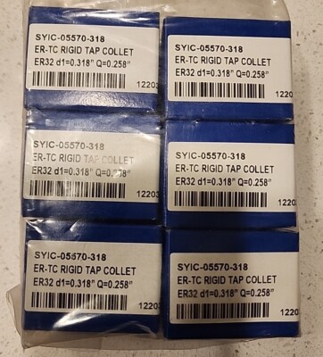 ER-TC Rigid Tap Collet SYIC-05570-381 ER32 D1 0.318'' Q 0.258 1 PC
