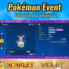Magearna 🟣Event QR Sun & Moon 🟣 for Pokémon Scarlet & Violet 🟣 UNTOUCHED