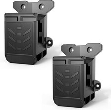 2PCS Gun Wall Mount with 2 Mag Holder,Rifle Wall Mount Rack For Wall,Rifle Mount
