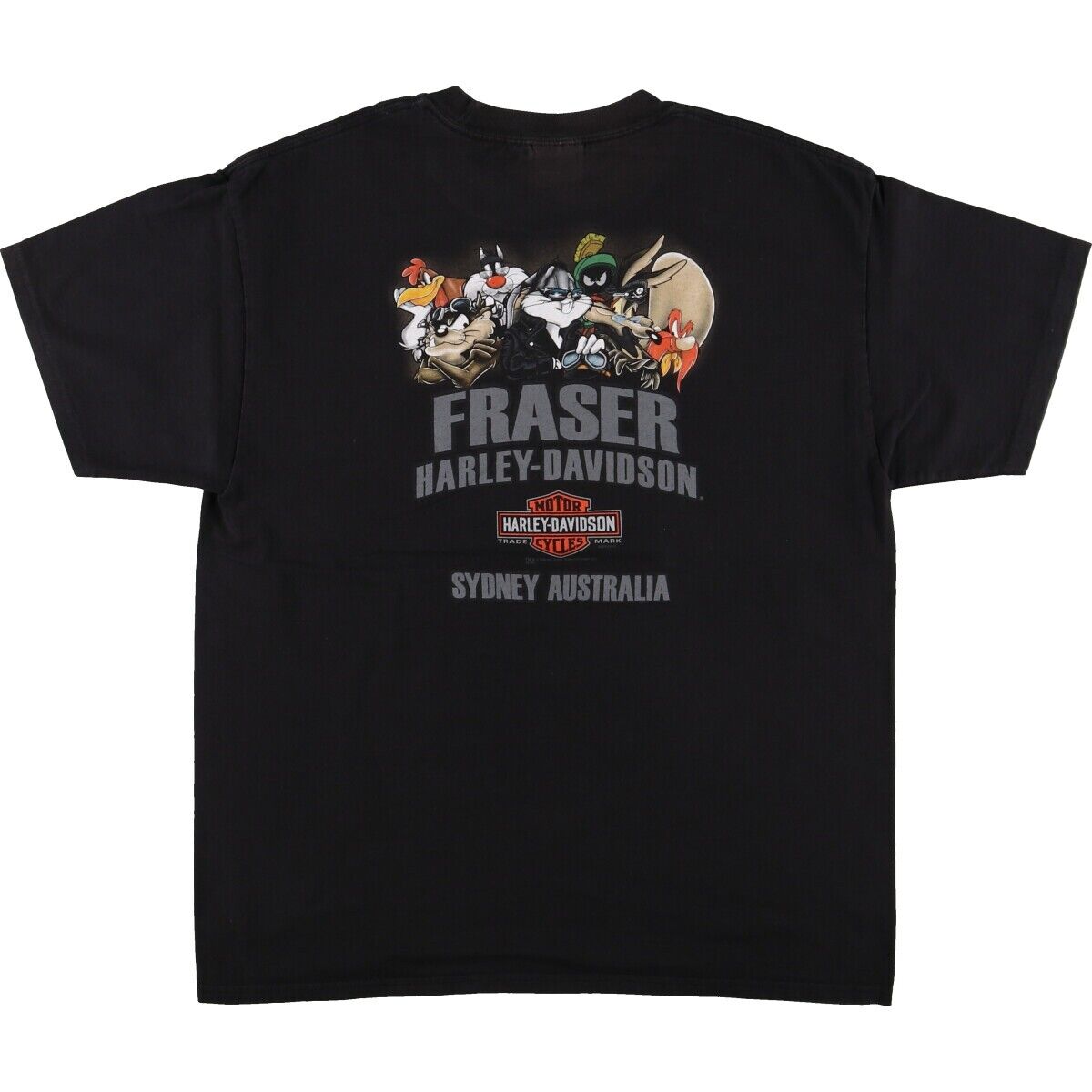 Harley-Davidson LOONEY TUNES Motorcycle Bike T-shirt Men's L Harley-Davidson LOONEY TUNES Motorcycle Bike T-shirt Men's L
