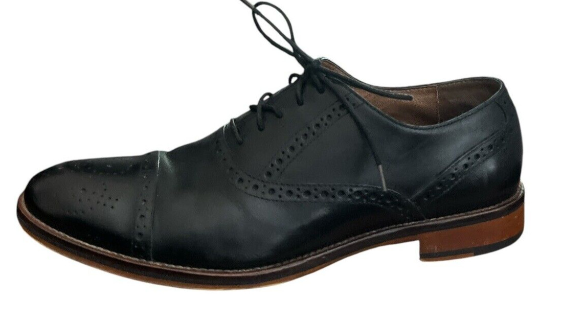 Johnston & Murphy Mens Shoes Conard Cap Toe Leath… - image 2