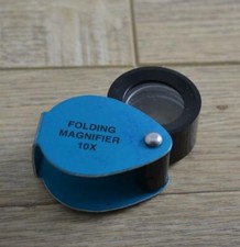 Jewelers Loupe 10x Folding Pocket magnifier