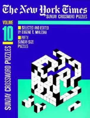 The New York Times Sunday Crossword Puzzles by Eugene T. Maleska 9780812910834 | eBay