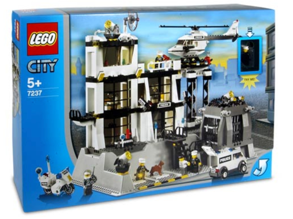 LEGO CITY: Police Station (7237) 673419089500 | eBay