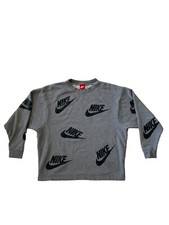 Nike Pullover Sweater Gray Sweatshirt Women s Size Small Good Condition