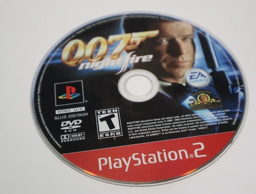 James Bond 007: NightFire (PS2, 2003) Disc Only