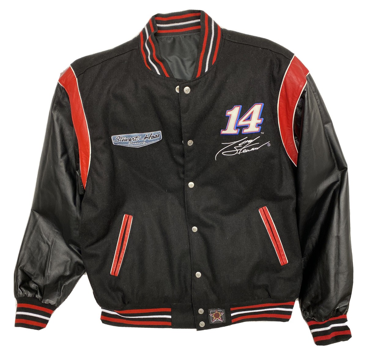 NASCAR Tony Stewart #14 Reversible Jacket Old Spice Office Depot