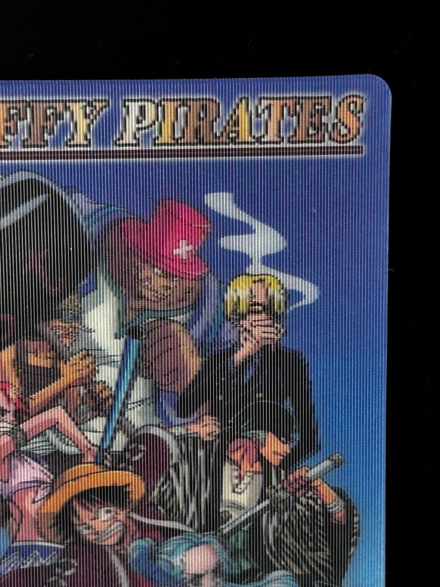 Straw Hat Pirates ONE PIECE Plastic lenticular Card BANDAI #51