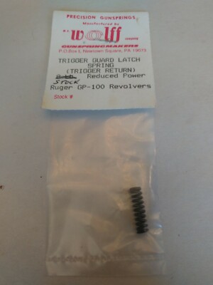 Trigger Guard Latch Wolff trigger guard latch spring/ return stock reduced power Ruger GP ...