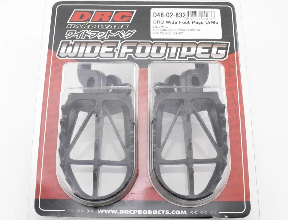 DRC 57MM ESTRIBERAS ULTRA ANCHAS D48-02-832 Honda CRF150R CRF250R CRF450R CRF450X Foto 4 de 4